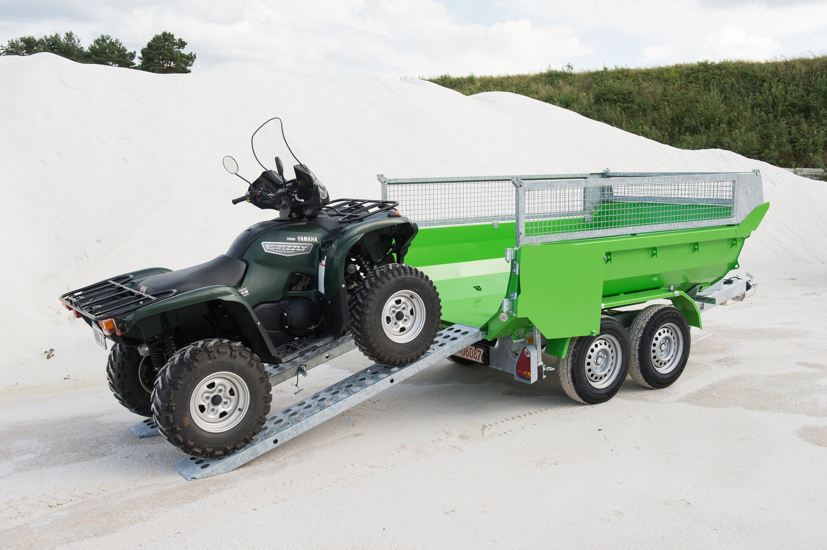 Muldy® 3500 Cargo PLUS AUSSTELLUNGSSTÜCK Kipp-Anhänger f. Schüttgut und Geräte (Elektro-Hydraulisch)