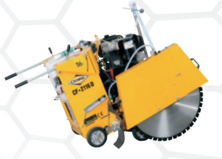 CEDIMA CF-2116 D dieselbetriebener Fugenschneider für enge und verwinkelte Baustellen