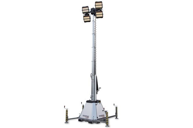 PRAMAC / Generac CTF 10 elektrischbetriebener Lichtmast
