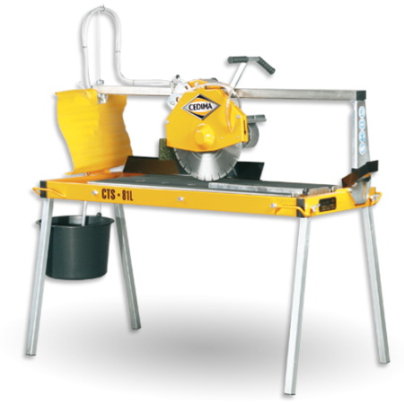 CEDIMA CTS-81 XL – Brückensäge / Fliesenschneider incl. Diamantscheibe (1.640 mm Schnittlänge)