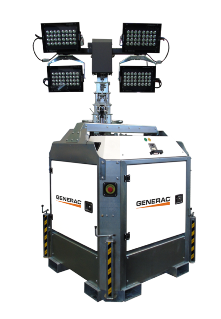 PRAMAC / Generac CUBE PRO HYBRID diesel-/batteriebetriebener Lichtmast