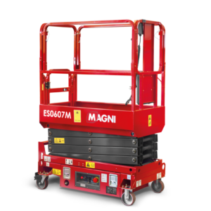 MAGNI ES0607M Elektro-Scherenarbeitsbühne manuell 5,90 mtr.