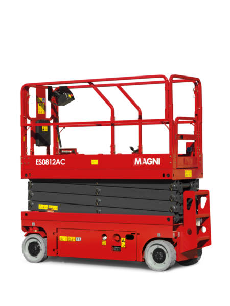 MAGNI ES0812AC+ Elektro-Scherenarbeitsbühne 8,0 mtr.