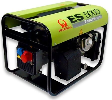 PRAMAC ES 5000 THI (AVR) benzinbetriebener Stromerzeuger 230 / 400 Volt | 6,3 kVA
