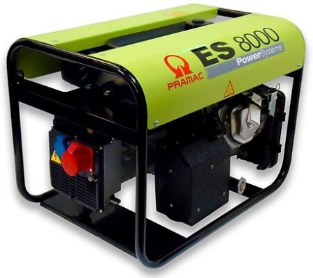 PRAMAC ES 8000 THI (AVR)  benzinbetriebener Stromerzeuger  230 / 400 Volt | 8,3 kVA