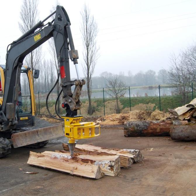 RABAUD FRH 1012 | Kegelspalter für Minibagger 8,0 – 14,0 to.