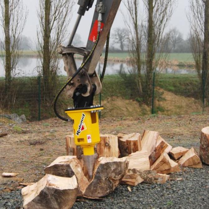 RABAUD FRH 1012 | Kegelspalter für Minibagger 8,0 – 14,0 to.