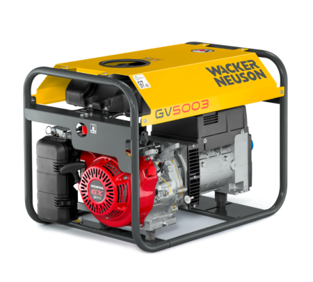 WACKER NEUSON GV 5000A benzinbetriebener Stromerzeuger 230 Volt | 4,3 kVA