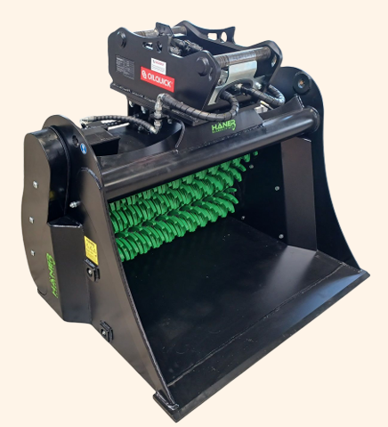 HÄNER HSS 1400-5 – Schaufel-Separator für Bagger 14,0 – 20,0 to.