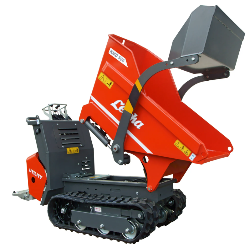 LESCHA KMD 500 | Minidumper mit Selbstladeschaufel