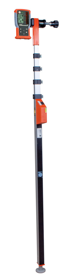 NEDO Laser-Messfix | Messlatte / Teleskopmesslatte 1,37 – 5,17 mtr.