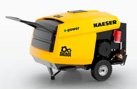 KAESER MOBILAIR M10E – Elektrischer Baukompressor mobil