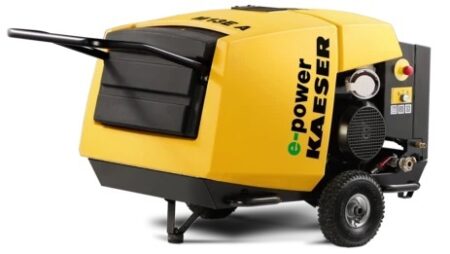 KAESER MOBILAIR M13 E – Elektrischer Baukompressor mobil