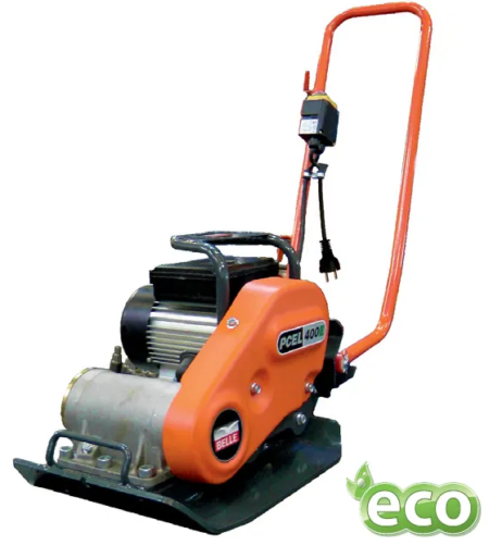BELLE LESCHA PCEL 400E 230 V – elektrische Rüttelplatte vorlaufend mit 49  kg