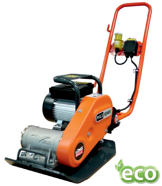 BELLE LESCHA PCLX 12/40E 230 Volt – elektrische Rüttelplatte vorlaufend mit 50 kg