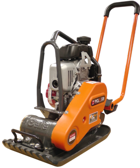 BELLE LESCHA PCLX 320 – Rüttelplatte vorlaufend mit 62 – 64 kg