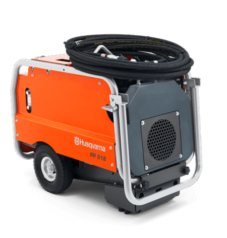 HUSQVARNA PP 518 , benzinbetriebenes Hydraulik-Aggregat
