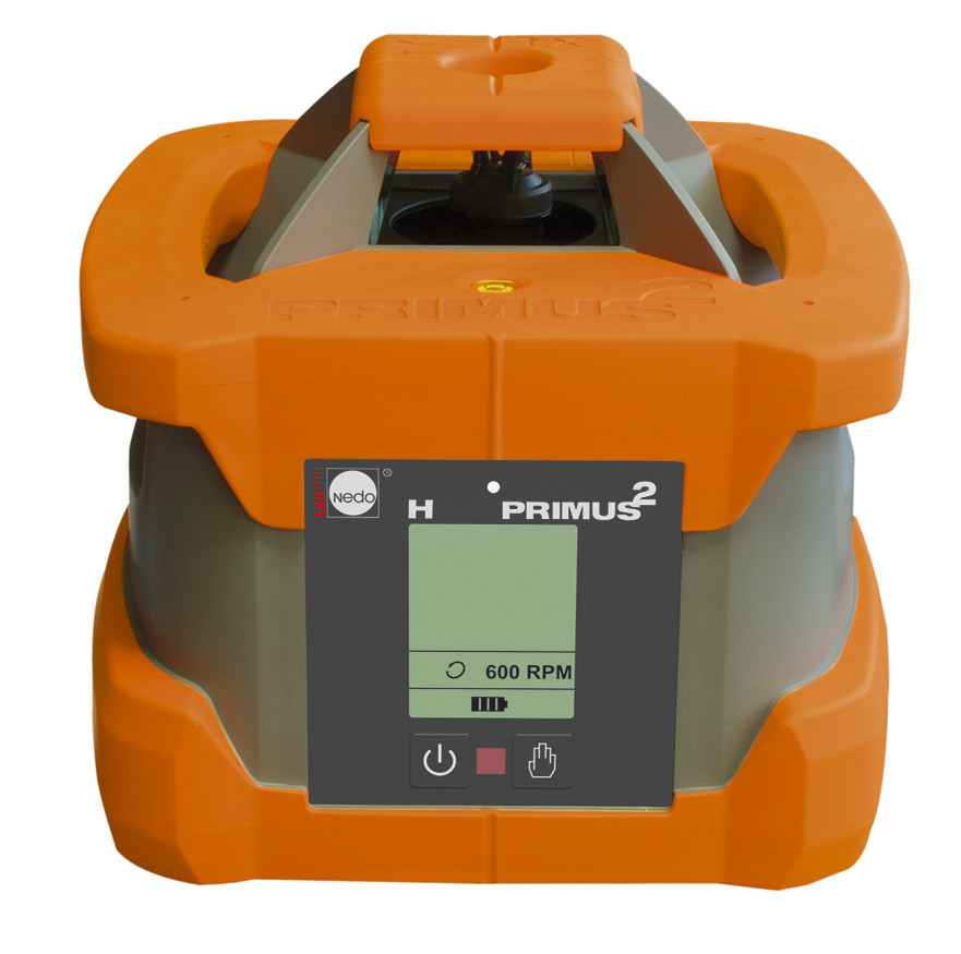 NEDO PRIMUS 2 H mit Acceptor Digital – Rotationslaser horizontal