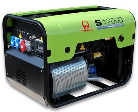 PRAMAC S 12000 THB (AVR oder BAU) benzinbetriebener Stromerzeuger 230 / 400 V | 13,9 kVA (E-Starter)