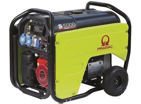 PRAMAC S 5000 SHB AVR benzinbetriebener Stromerzeuger 230 V | 5,3 kVA (E-Starter)