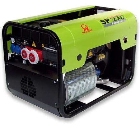 PRAMAC SP 12000 THB AVR benzinbetriebener Stromerzeuger 230 / 400 V | 13,8 kVA (E-Starter)