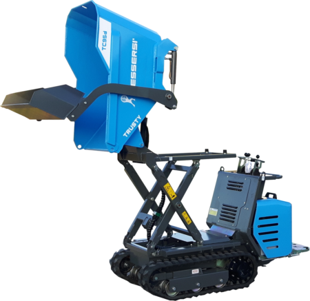 MESSERSI TC95d – Minidumper Hochkipper + Selbstladeschaufel mit 900 kg Zuladung | Gebrauchtgerät