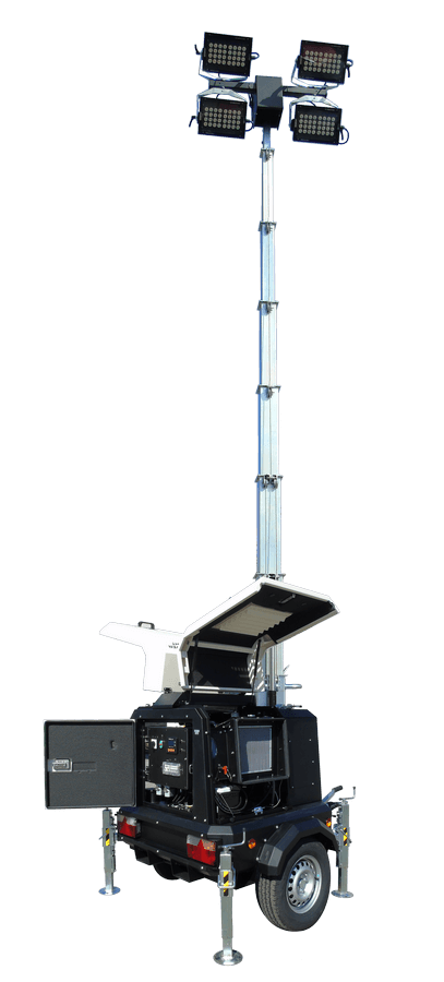 PRAMAC / Generac IQ20 dieselbetriebener Lichtmast