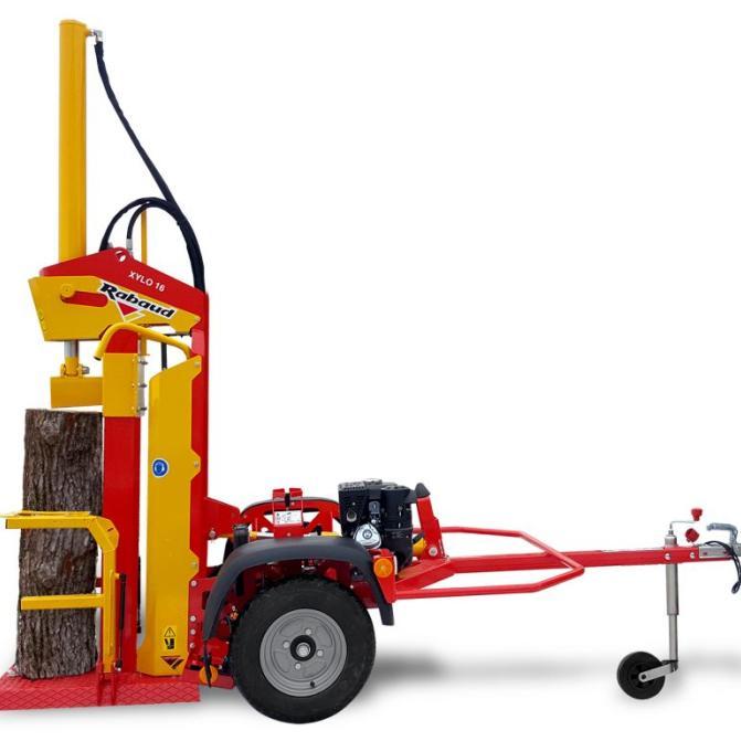 RABAUD XYLO 16 M | Benzin-Holzspalter auf Straßenfahrwerk 110 cm