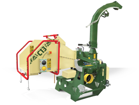 NEGRI Holzhäcksler C13 / Häcksler mit Dreipunktaufnahme CAT. 1 / 2 für Traktor