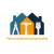 Orange Blue Illustration Outsourcing Company Logo (1)